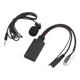 Car Radio 5.0 Music AUX Call Hands-Free Microphone Adapter Replacement for Citroen C2 C3 C4 C5 C6 C8