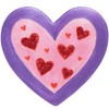 Baker Ross Heart Ceramic Coasters - Box of 6, Valentine