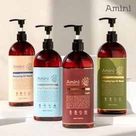 Amini Oil Body Wash Series 400ml 1+1 Vinotera Oil Wash 400ml 2pcs / 아미니 오일 바디워시 시리즈 400ml 1+1 비노테라 오일워시 400ml 2개