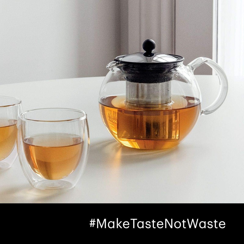 Bodum ASSAM Tea Press, Permanent Filter, Glass Handle, 1.5 L/51