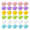 QHLWTT 30Pcs Beautiful Luminous Mini Resin Pigs Glow in the