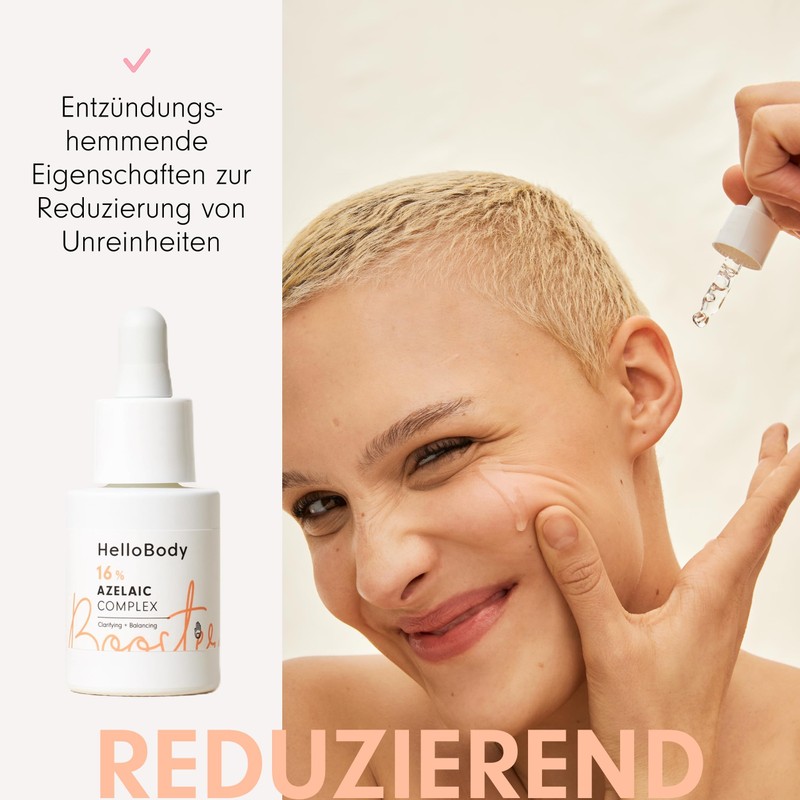 HelloBody 16% AZELAIC COMPLEX Booster - Azelaic Acid Serum Against