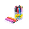 Jovi Jumbo Wax Crayons in Plastic container (12 UNITS) Back