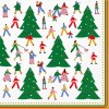 (20) Christmas Decoupage Paper Napkin Rustic Holiday Servilletas Pack of 20
