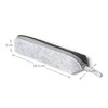 Lucky Sign Pencil Case Felt Grey Large Capacity Pencil Case,
