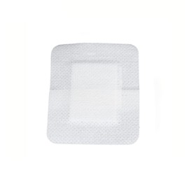 Gauze Pads with Waterproof Non-Woven Backing - Soft, Breathable Wound Dressing for Emergency Medical Use (2.4"x1.6"(100pcs))