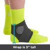 BraceAbility Neoprene Water-Resistant Ankle Brace | Compression Foot Wrap for