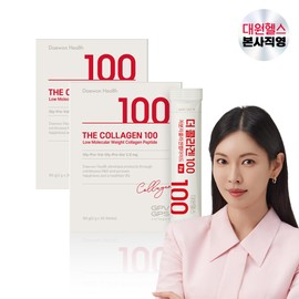 Daewon Health The Collagen 100 Individually Certified Low Molecular Collagen Peptides 30 packets, 2 units / 대원헬스 더 콜라겐 100 개별인정형 저분자콜라겐펩타이드 30포, 2개