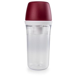 Tupperware Exclusive Sugar Loaf Sugar Shaker 400 ml Red with Swing Box 175 ml