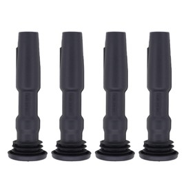 Wjelet Pack of 4 Ignition Coil Rubber Boot Plugs for A1 8X A3 8V Golf 7 Beetle 5C Passat B8 Fabia III Octavia 5E Rapid Ibiza 6J Polo 6R UP Citigo Leon 5F Mii 1.0 1.2 1.4 1.6 04E905199H 04E905199A