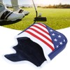 Golf Putter Magnetic Protection Covers Waterproof Headcover with Embroidery Pattern