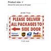ALKB ALKB Delivery Sign for Outdoor Use 8x12 Inch Package