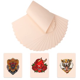 Blank Tattoo Practice, 20pcs Double Sided 8x6" Tattooing Skins for Microblading, Eyebrow Practice, Tattoo Supplies, Kit for Beginners & Experienced Artists