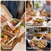 300 Pcs Disposable Cutlery Set, Heavy-Duty Compostable Utensils