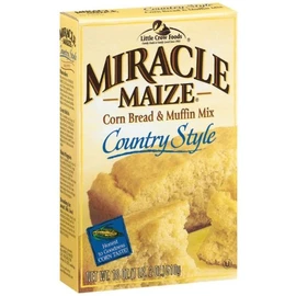 Miracle Maize Corn Bread and Muffin Mix Country Style, 18-Ounce Boxes (Pack of 12)