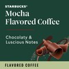Starbucks Ground Coffee, Flavored Hot or Iced Coffee, Mocha, 11
