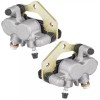 Caltric Front left Right Brake Caliper w/ Pads fits Kawasaki