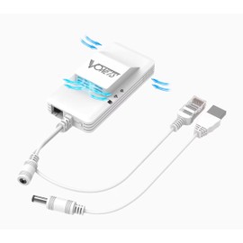 VONETS Industrial Dual-Band WiFi to Ethernet Adapter Wireless Bridge LAN Port 2 UART Ethernet WiFi Adapter/TTL to RS232/485/422/Network/UDP/TCP Transmission 2.4G/5G WiFi Bridge VAP11S-D232