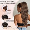 CHRSHN Ponytail Extension, Drawstring Ponytail Extension for Women 26 Inch