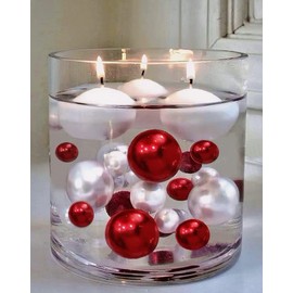 Vase Pearlfection 2 Transparent Water Gels Kits - Fills 2 Gallons for The Floating Effect - with Measured Floating Gels Prep Bags for Best Results