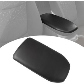 COOL STAR Center Console Lid Compatible with Toyota Rav4 2019 2020 2021 2022 2023 Replace 58920-42010-C0 5892042010C0 Black PVC Material Armrest Cover