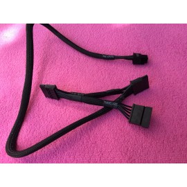EVGA Braied 6 pin  to 3x SATA DRIVER POWER cable FOR EVGA SuperNOVA 1000-1200G2