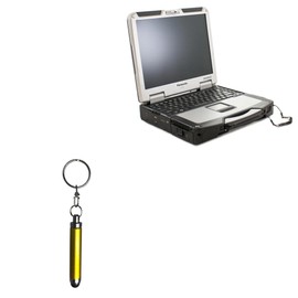 BoxWave Stylus Pen Compatible with Panasonic Toughbook CF-31 MK5 (13.1 in) - Bullet Capacitive Stylus, Mini Stylus Pen with Keyring Loop - Bronze