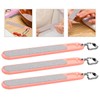 VICASKY 3pcs Portable Nail Files for Natural Nails Durable Buffing