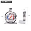 Stainless Steel Oven Thermometer for Fan Oven, Oven Temperature Gauge
