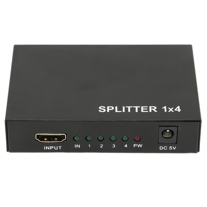 HD Multimedia Interface Splitter 1 in 4 Out 1080P Mirror