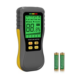 Kereinpo Pinless Moisture Meters, Accurate Digital Wood Moist Testing, Non-Destructive Moisture Detection in Drywall, Moisture Water Leak Detector for Lumber, Building, Humidity Tester