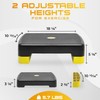 Yes4All Aerobic Exercise Step Platform - Yellow/Black