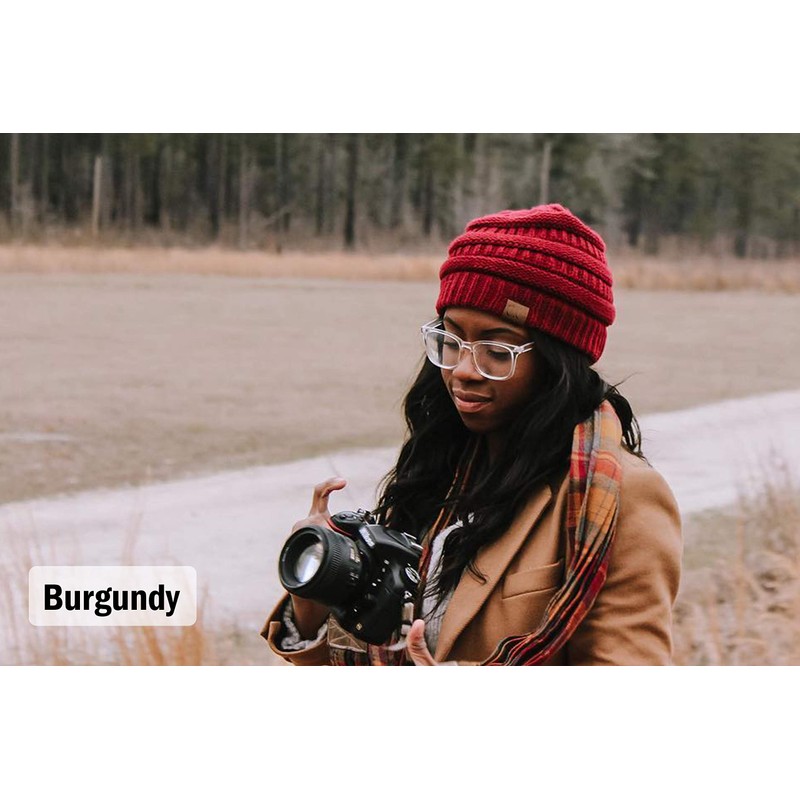 Funky Junque Exclusives Warm Winter Skull Cap Beanie – Slouchy