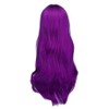 Wave wig purple long hair (WFIVJ9C) / 웨이브 가발 보라색 긴머리 (WFIVJ9C)