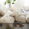 Freyamy Romantic Bed Linen 135 x 200 cm 2-Piece Khaki