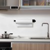 Deymogs Stainless Steel Kitchen Wall Roll Holder, No Drilling Required,