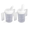 Wing Handled Beaker with Adjustable Drinking Lid - Pack of
