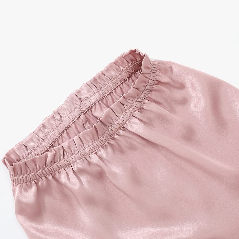 LILYSILK 19 Momme 100% Natural Silk Night Cap, Sleep Prevention,