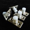 2 Piece Sliding Barn Door Roller Guide, Nylon Guide Wheels