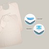Ti TIN | Set of 3 White Bibs for Adults