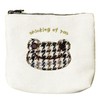 Nakajima Corporation 175175-22 Pickle Brown Check Tissue Pouch