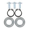 waltyotur 300mm Steering Wheel Steel Kit 320mm Gear Rack Pinion