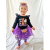 MINIFEIKO Baby Girl Outfits Preemie Black Purple