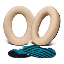 SoloWIT Replacement Ear Pads for Bose QuietComfort 15 QC15 QC25 QC2 QC35/Ae2 Ae2i Ae2w/SoundTrue & SoundLink Around-Ear Series Headphones, Cushion with Softer Lambskin