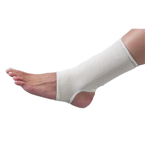 Bilt-Rite Mastex Health Slip-On Ankle Support, Beige, X-Large
