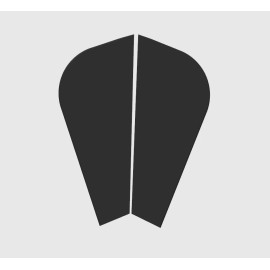 ME Designs Gulfstream Travel Trailer Black RV Pair Corner Guards White 08X296 3D Printed