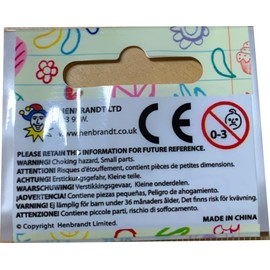 HENBRANDT 6x Kids Gamers Controller Pencil Eraser Boys Party Bag Filler Favour Stationery, S51516HNB