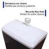 GUSTO Double Wall Mounted Manual Soap Dispenser 500 ml x