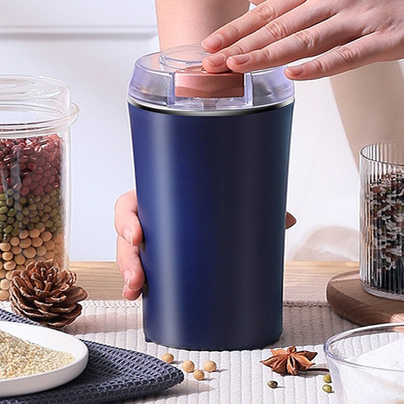 350ml Capacity Electric Coffee Grinder 200W Portable Medicinal Grain High