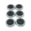 jkhandel 6 pieces maxi ball bearings 40 mm with collar